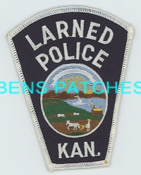 KANSAS,LARNED POLICE 2